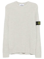 Light Beige Knitted Sweater 1