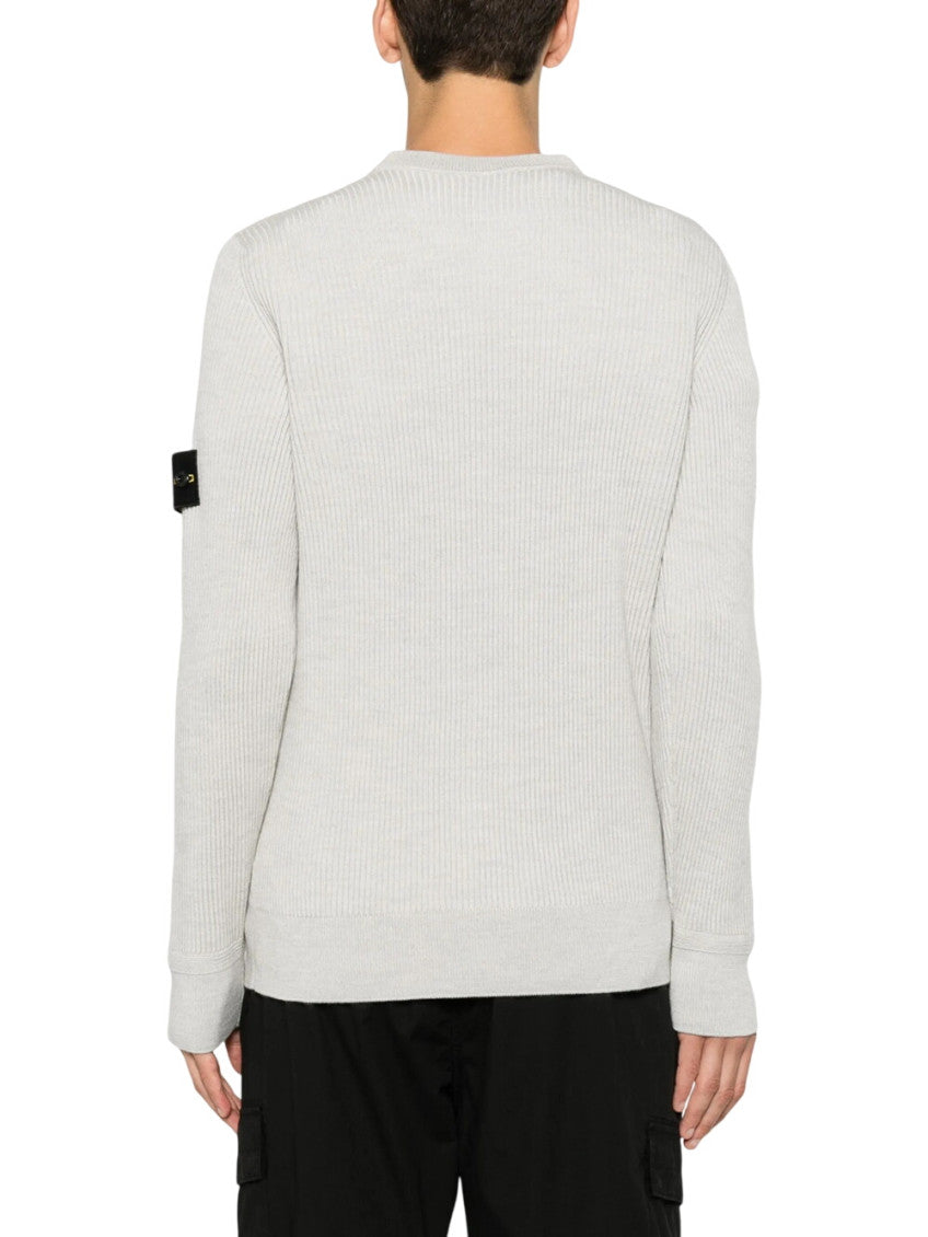 Light Beige Knitted Sweater 3