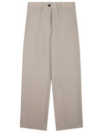 Beige Flat Front Pant 1