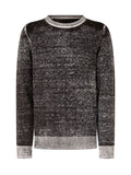 Kids Black Knitted Sweater 1