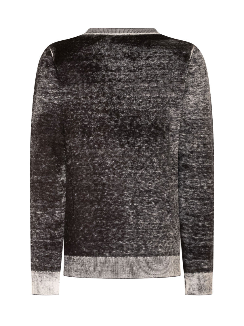Kids Black Knitted Sweater 2