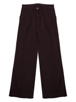Dark Brown Loose High Rise Jeans 1