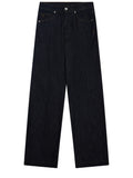 Dark Blue Relaxed High Rise Jeans 1