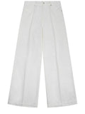 White Loose High Rise Jeans 1