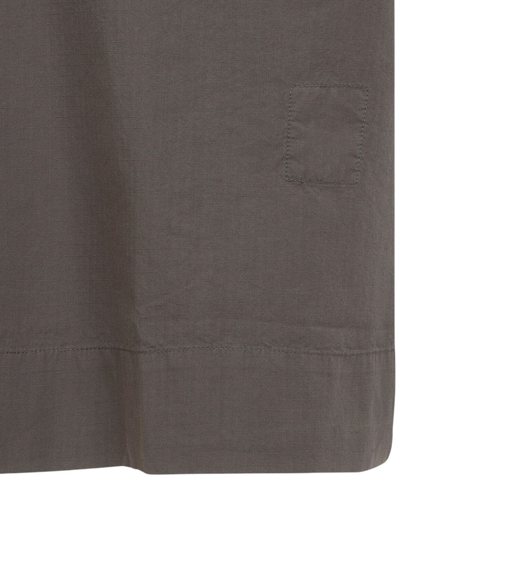 Brown Loose Solid Shirt 3