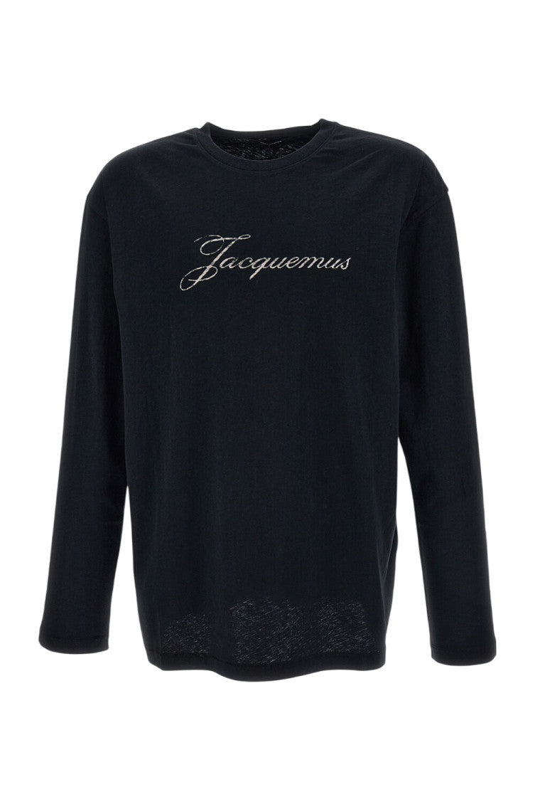 Black Relaxed Logo T-Shirt 1