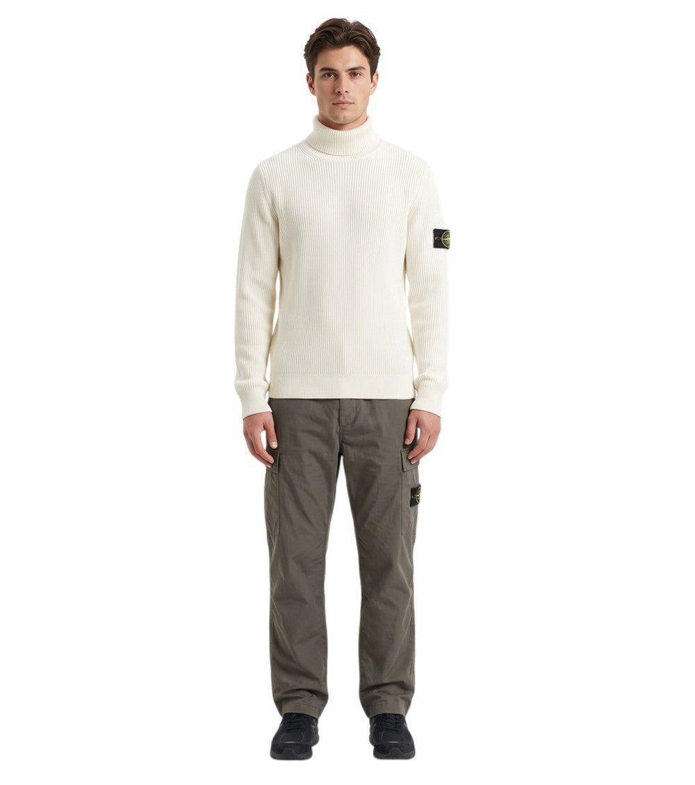 Off White Turtle Neck Sweater 1