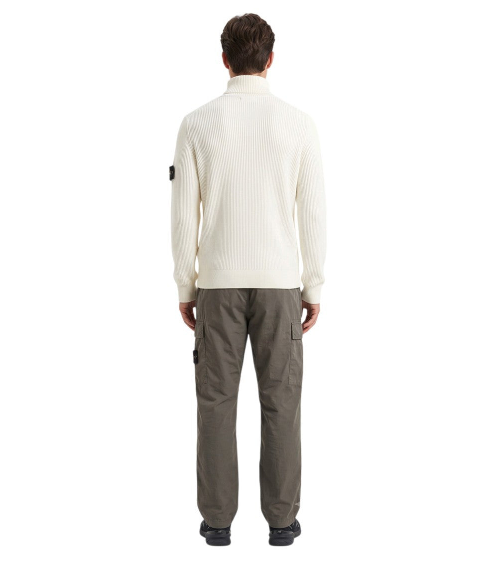 Off White Turtle Neck Sweater 2