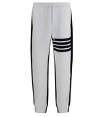 White Striped Track Pants 1