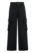 Black Relaxed Cargo Pants 1