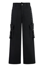 Black Relaxed Cargo Pants 1