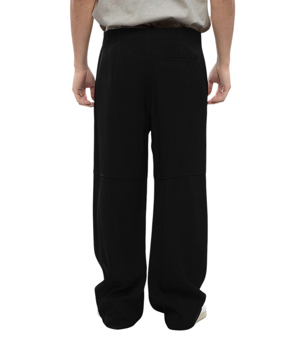 Black High Rise Trousers 2