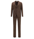 Brown Single Breasted Suit 1