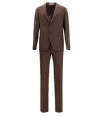 Brown Single Breasted Suit 1