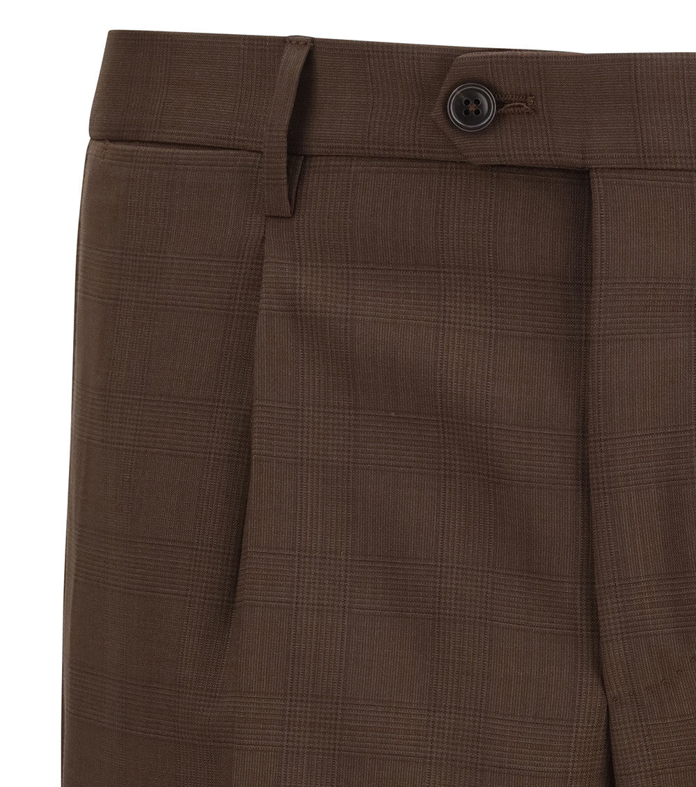 Brown Single Breasted Suit 3