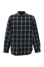 Navy Blue Check Shirt 1