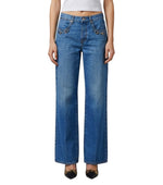 Blue Low Rise Jeans 1