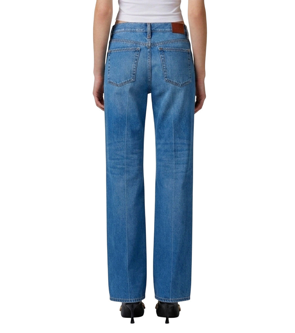 Blue Low Rise Jeans 2