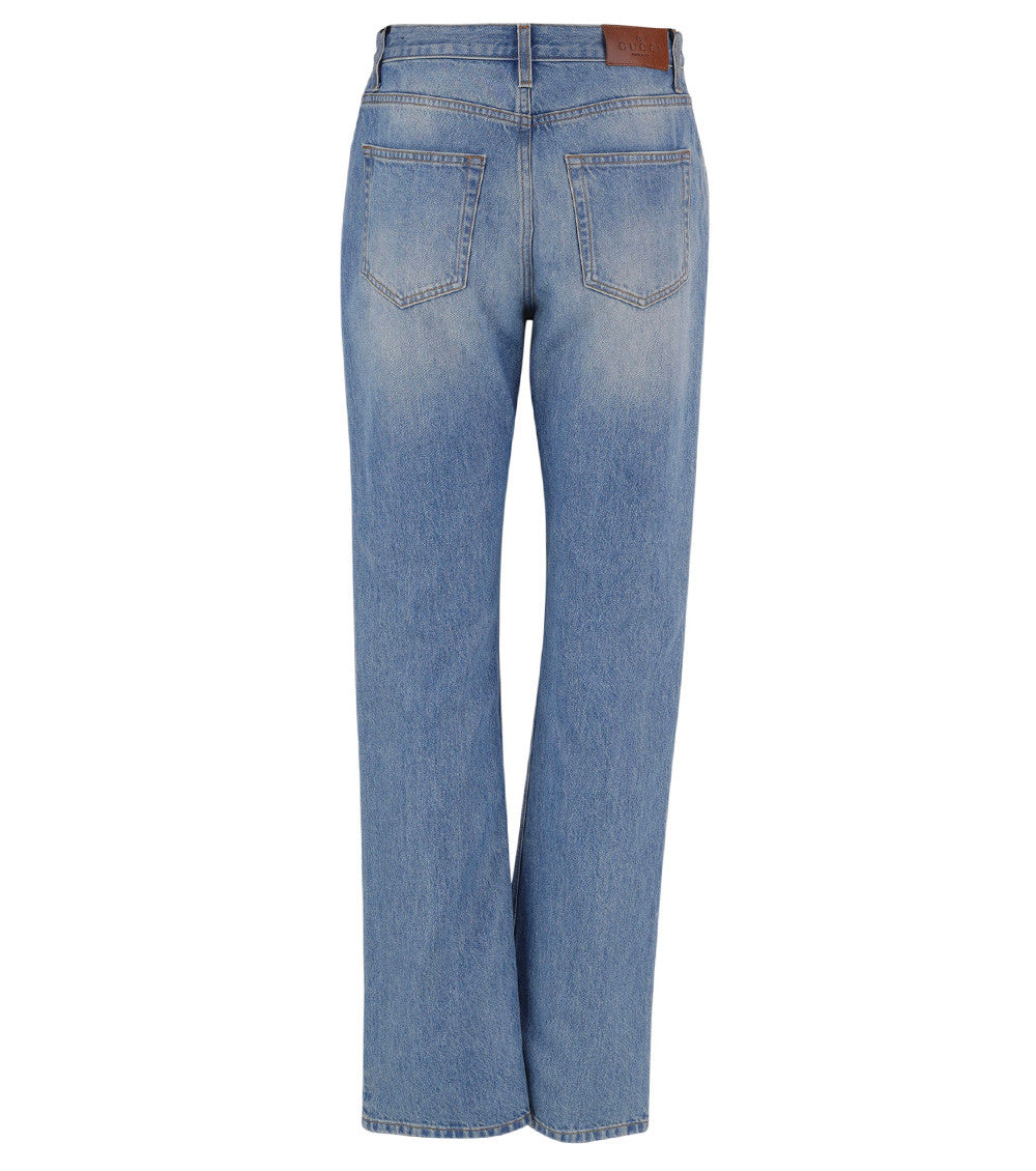 Light Blue High Rise Jeans 2