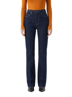 Dark Blue High Rise Jeans 1