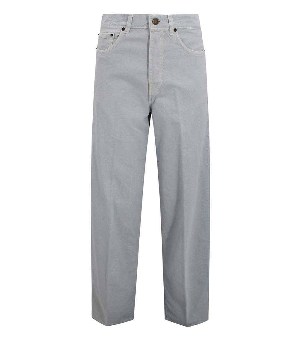 Off White Mid Rise Jeans 1