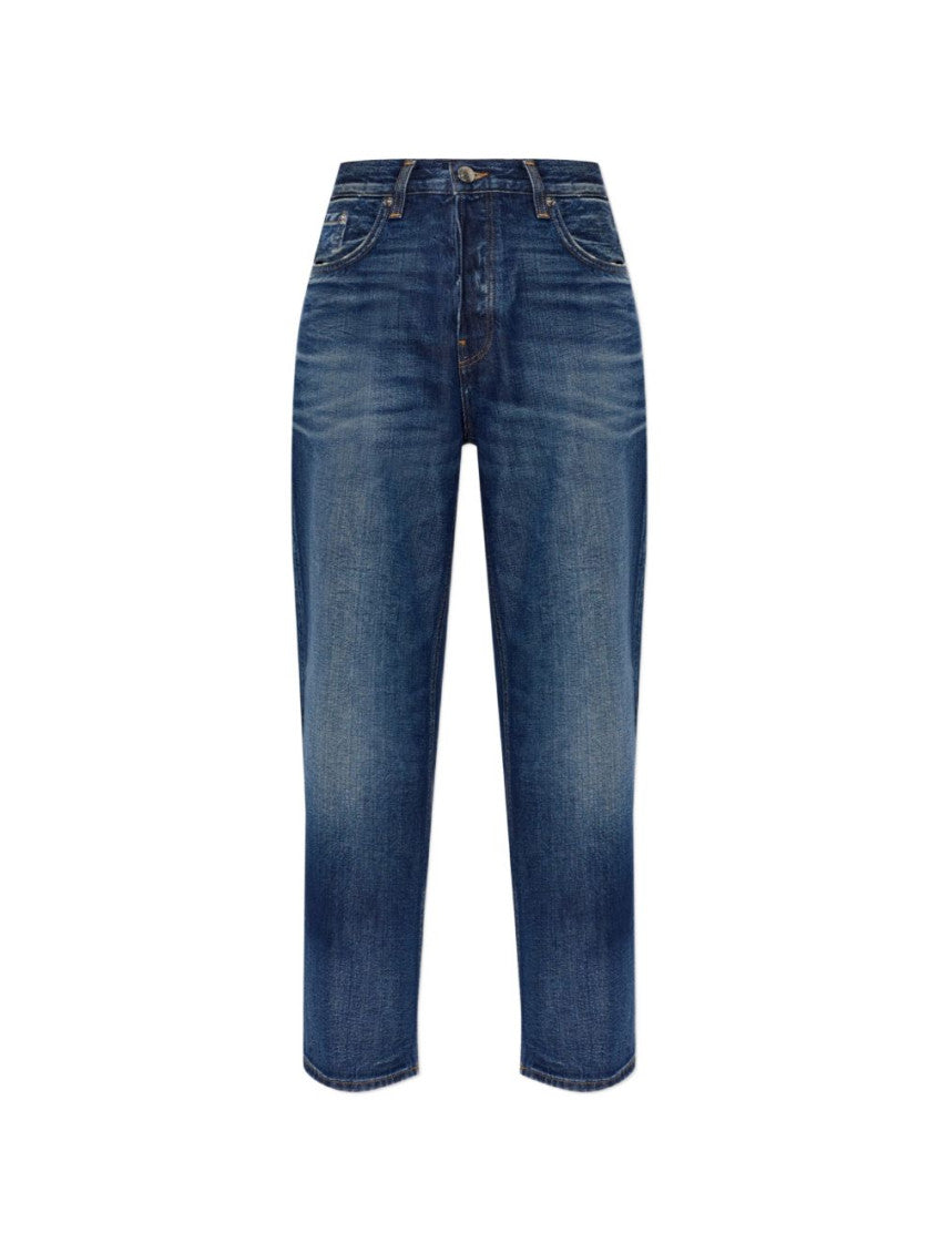 Navy Blue High Rise Jeans 1