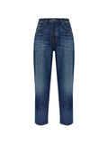 Navy Blue High Rise Jeans 1
