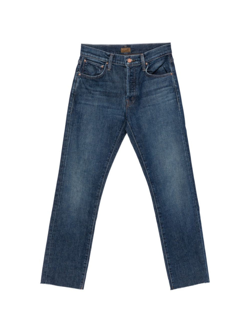 Blue Mid Rise Jeans 3