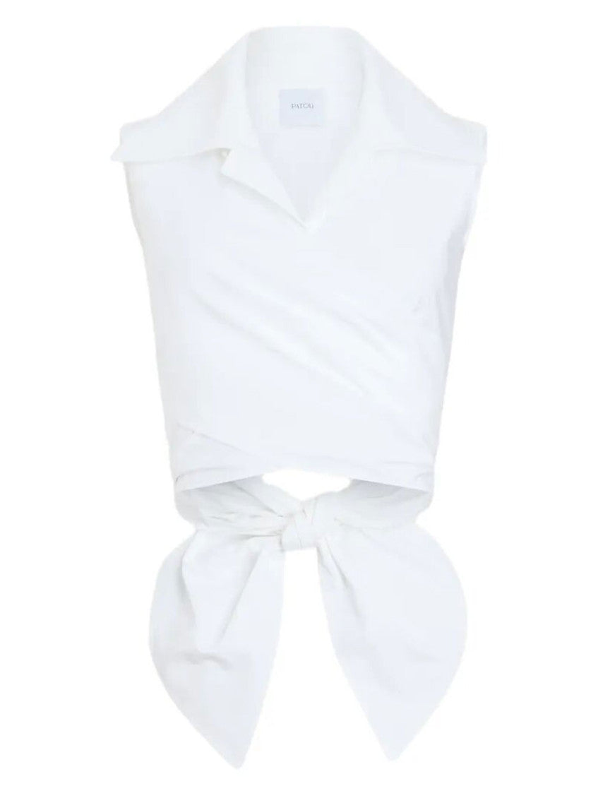 White Shirt Collar Top 1