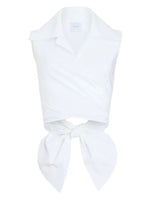 White Shirt Collar Top 1