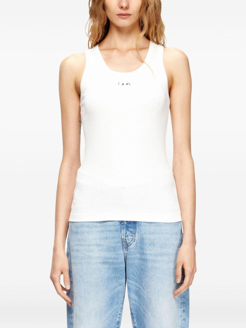 White Logo Tank Top 2