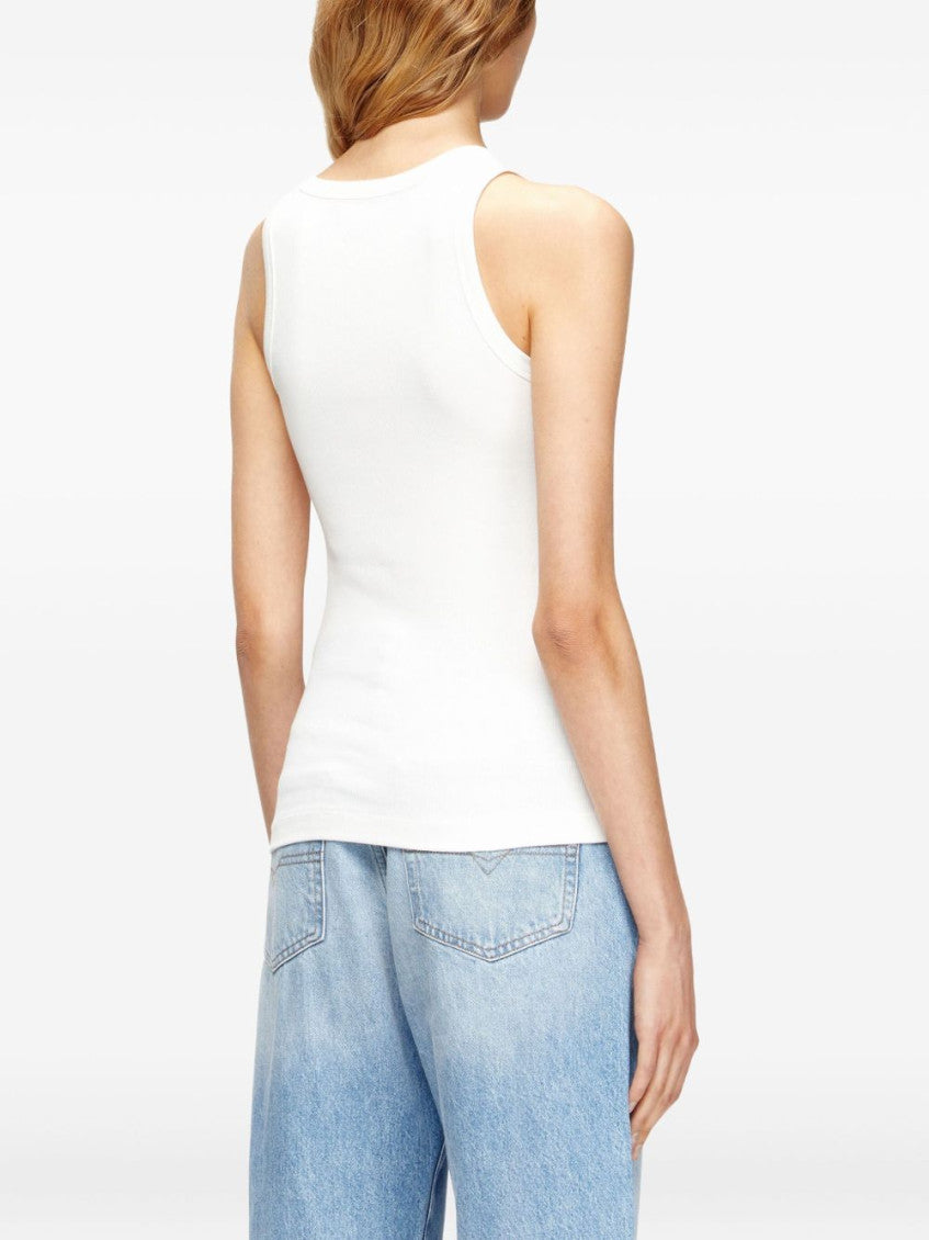 White Logo Tank Top 4