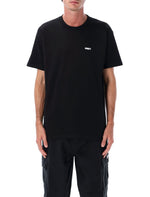 Black Crewneck Graphic Print T-Shirt 1