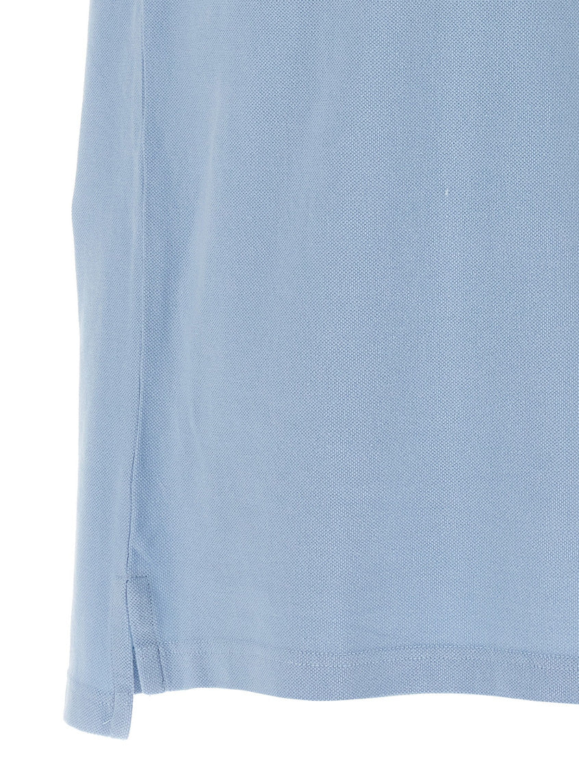 Light Blue Pegaso polo shirt 4