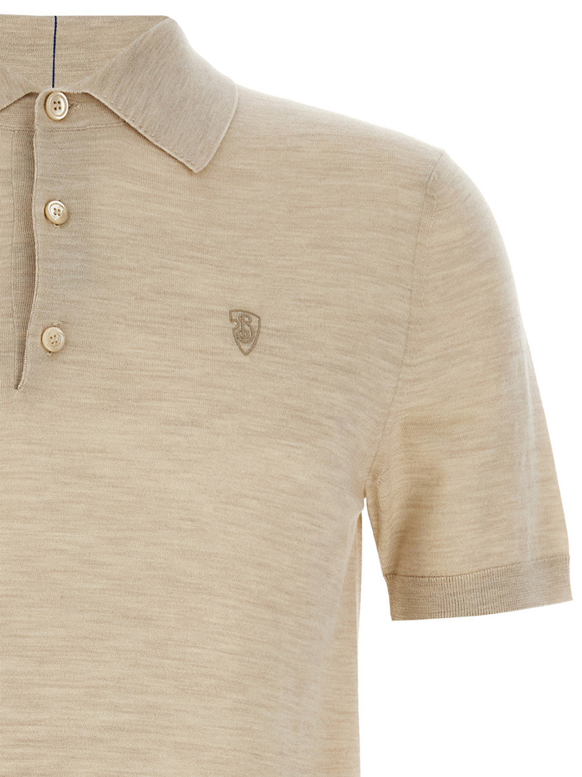 Beige Polo Shirt 3