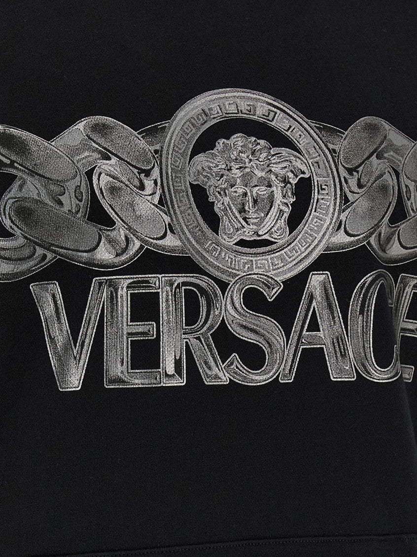 Black Medusa On Chain Hoodie 4