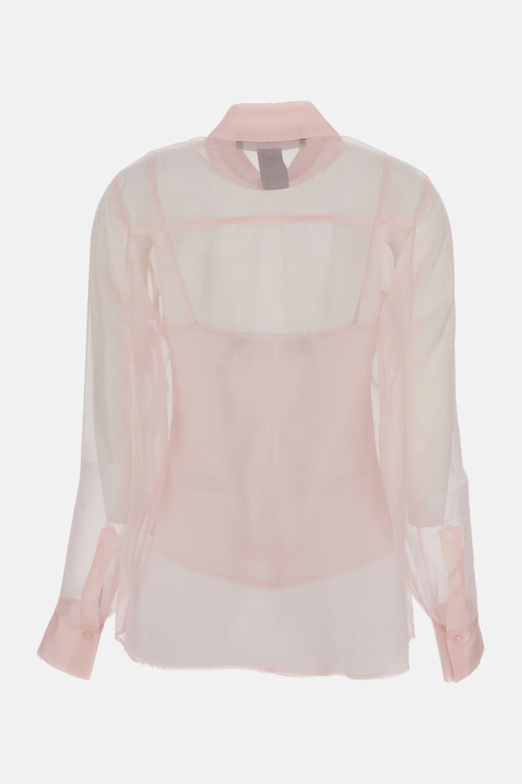 Light Pink Silk Shirt 2