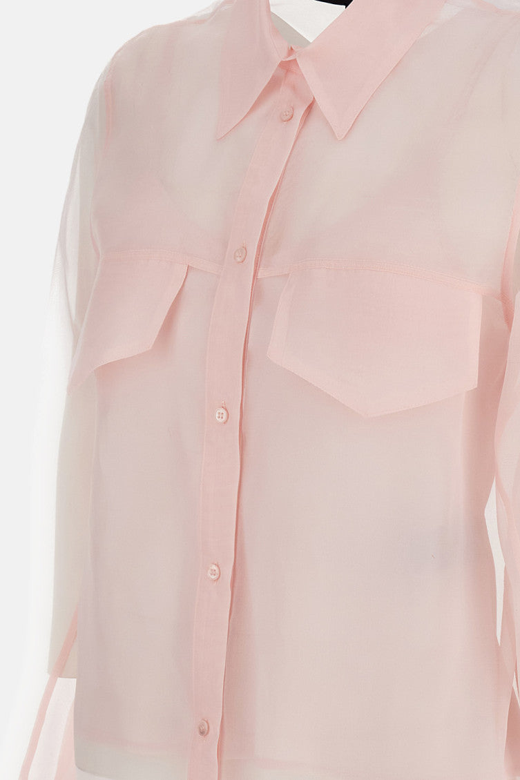 Light Pink Silk Shirt 3