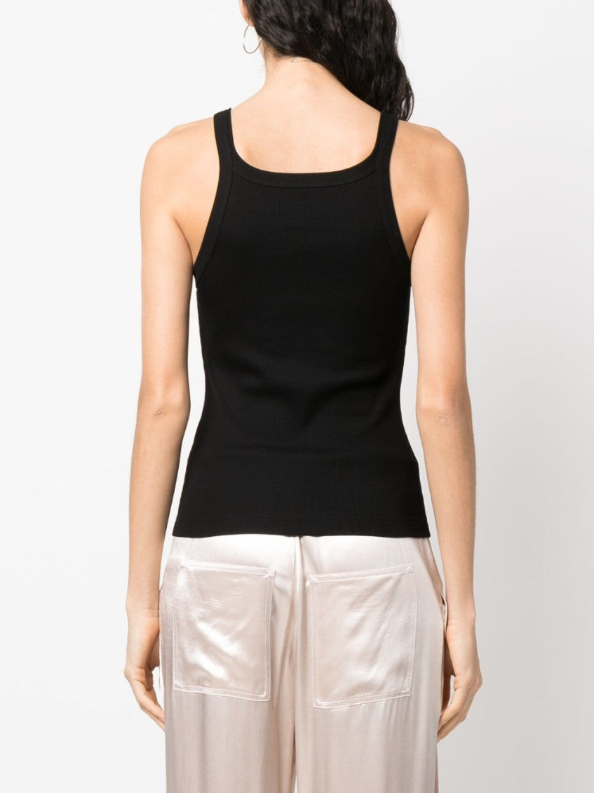Black Logo Cotton Top 5