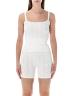 Off White Knitted Top 1