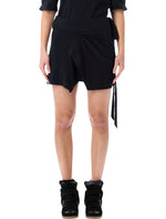 Black Wrap Skirt 1