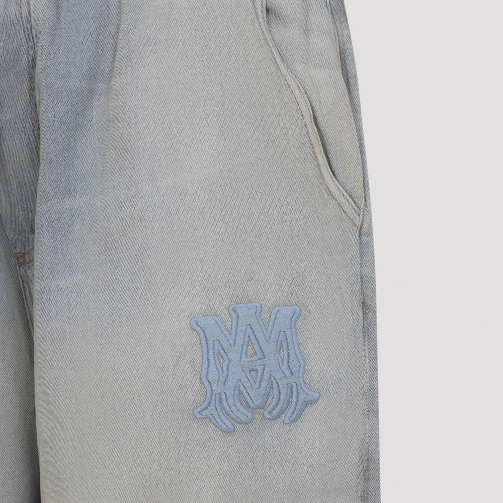 Light Blue Logo Jeans 5