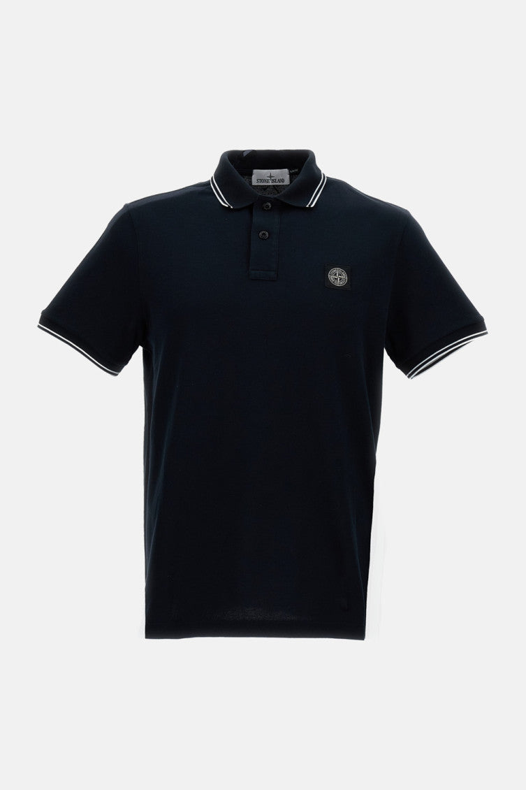 Navy Blue Logo Polo 1