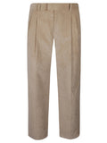 Beige Corduroy Trouser 1