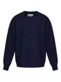Navy Blue Crew-Neck Sweater 1