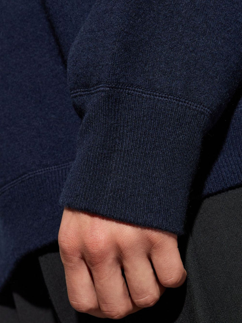 Navy Blue Crew-Neck Sweater 2