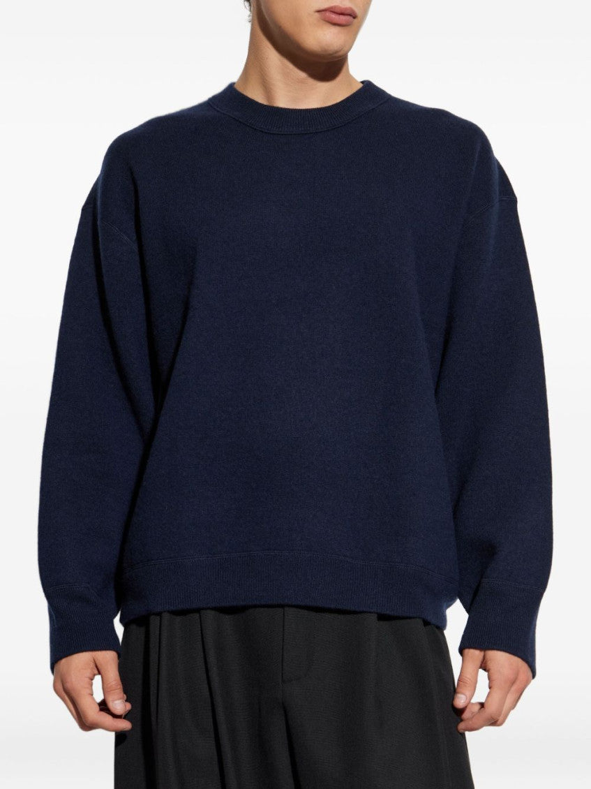 Navy Blue Crew-Neck Sweater 5