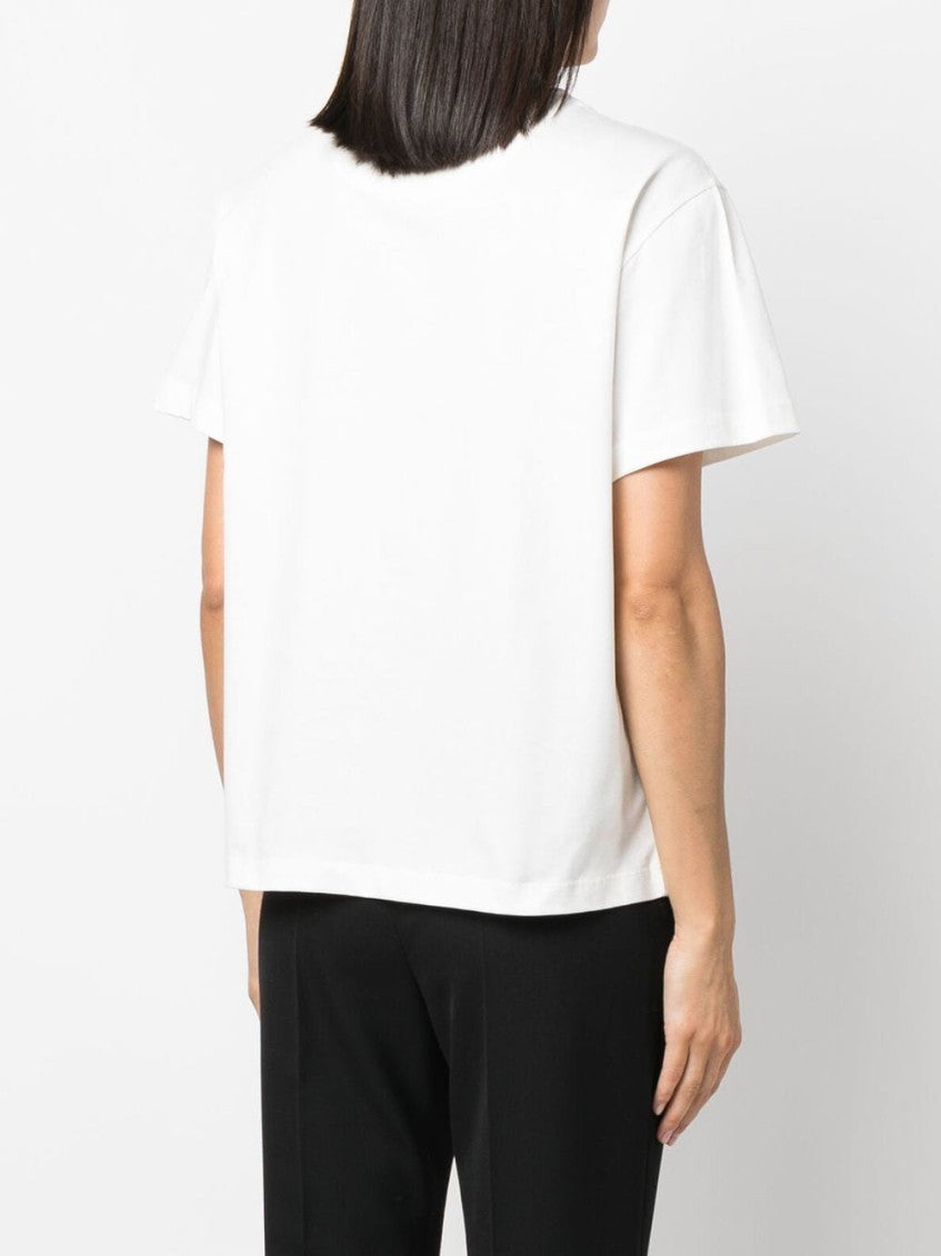 White Logo Pack Of 3 Organic Cotton T-shirt 4