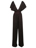 Brown Wide leg jumpsuite 1