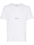 White Embroidered Logo T-shirt 1